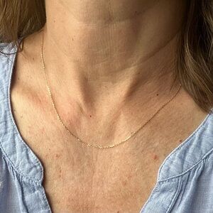 18 inch 14k Gold chain